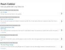 Tablet Screenshot of peachcobbler.blogspot.com
