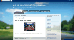 Desktop Screenshot of hispanidad5.blogspot.com
