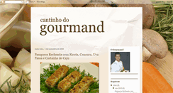 Desktop Screenshot of cantinhodogourmand.blogspot.com