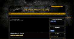 Desktop Screenshot of melancholydarkness.blogspot.com