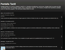 Tablet Screenshot of pantalla-tactil.blogspot.com