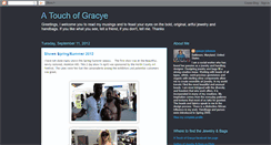 Desktop Screenshot of gracye-atouchofgracye.blogspot.com