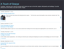 Tablet Screenshot of gracye-atouchofgracye.blogspot.com