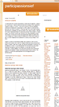 Mobile Screenshot of participassionsief.blogspot.com