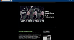 Desktop Screenshot of davidcruzjimenez.blogspot.com