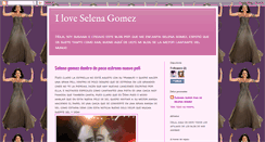 Desktop Screenshot of i-love-selena-gomez-fan.blogspot.com