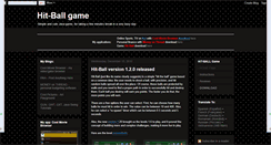 Desktop Screenshot of game-hit-balls.blogspot.com