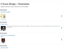 Tablet Screenshot of codyevansdesign.blogspot.com