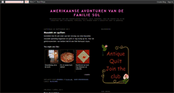 Desktop Screenshot of amerikaanseadvonturenvandefamiliesol.blogspot.com