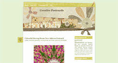 Desktop Screenshot of creativepostcards.blogspot.com