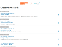 Tablet Screenshot of creativepostcards.blogspot.com