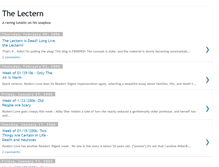 Tablet Screenshot of lectern.blogspot.com