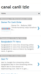 Mobile Screenshot of canalcanli-izle.blogspot.com