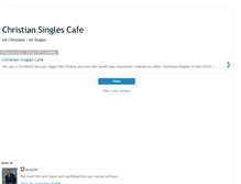 Tablet Screenshot of christiansinglescafe.blogspot.com