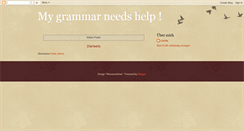 Desktop Screenshot of ourgrammar.blogspot.com