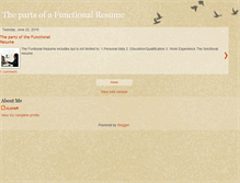 Tablet Screenshot of partsofthefunctionalresume.blogspot.com