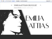 Tablet Screenshot of emiliaattias-uruguay.blogspot.com