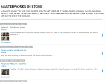 Tablet Screenshot of masterworks-in-stone.blogspot.com