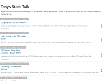 Tablet Screenshot of ajvstocktalk.blogspot.com