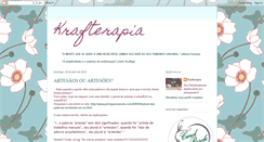 Desktop Screenshot of krafterapia.blogspot.com