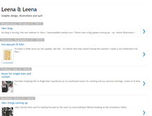 Tablet Screenshot of leenaetleena.blogspot.com