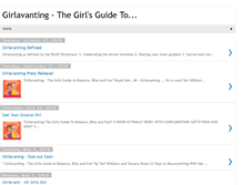 Tablet Screenshot of girlavanting.blogspot.com