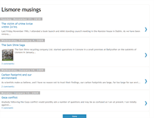 Tablet Screenshot of lismore-musings.blogspot.com