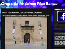 Tablet Screenshot of grupodeandainasriasbaixas.blogspot.com