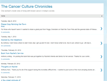Tablet Screenshot of cancerculturenow.blogspot.com