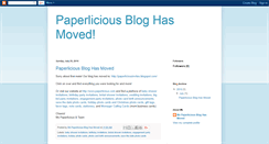 Desktop Screenshot of mspaperlicious.blogspot.com