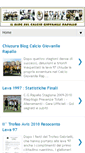 Mobile Screenshot of calciogiovanilerapallo.blogspot.com