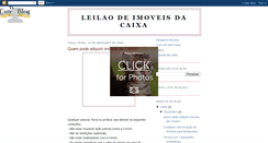 Desktop Screenshot of leilaodeimoveisdacaixa.blogspot.com