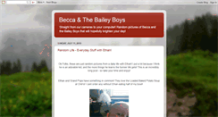 Desktop Screenshot of beccaandthebaileyboys.blogspot.com