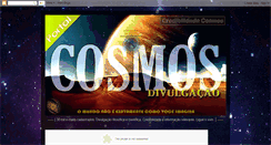 Desktop Screenshot of cosmosdivulga.blogspot.com