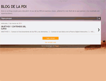Tablet Screenshot of pizarradigitalinteractivaeso.blogspot.com