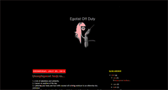 Desktop Screenshot of egotistoffduty.blogspot.com