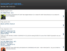 Tablet Screenshot of dogzplotnews.blogspot.com