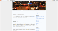 Desktop Screenshot of citylights-neonnights.blogspot.com