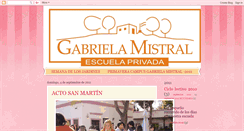 Desktop Screenshot of gabrielamistralchilecito.blogspot.com