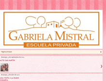 Tablet Screenshot of gabrielamistralchilecito.blogspot.com