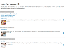 Tablet Screenshot of hercosmetik.blogspot.com