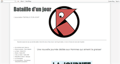 Desktop Screenshot of batailledunjour.blogspot.com