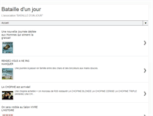 Tablet Screenshot of batailledunjour.blogspot.com