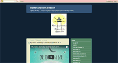 Desktop Screenshot of homeschoolersbeacon.blogspot.com