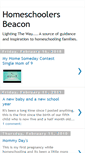 Mobile Screenshot of homeschoolersbeacon.blogspot.com