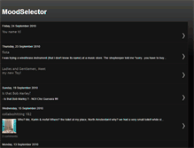 Tablet Screenshot of moodselector.blogspot.com