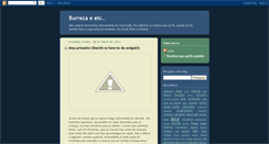 Desktop Screenshot of burrecaeetc.blogspot.com
