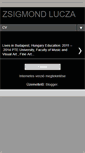 Mobile Screenshot of luczazsigmond.blogspot.com