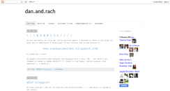 Desktop Screenshot of danandrachaelinreallife.blogspot.com