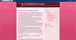 Desktop Screenshot of expatriateworkers.blogspot.com